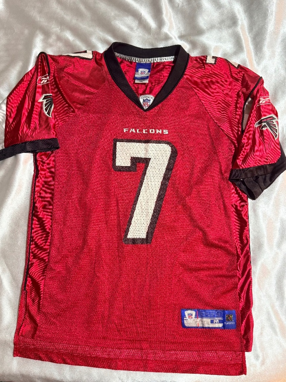 Vintage Reebok Michael Vick #7 Atlanta Falcons NFL Jersey Red Men’s M